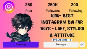 1000+ Best Instagram Bio For Boys 2024 – Love, Stylish & Attitude