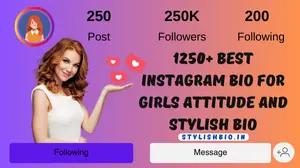 Best Instagram Bio For Girls Attitude and Stylish Bio