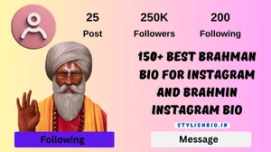 150+ Best Brahman Bio For Instagram and Brahmin Instagram Bio