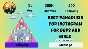 Best pahadi Bio For Instagram For Boys and Girls