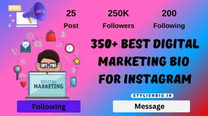 350+ Best Digital Marketing Bio for Instagram In English