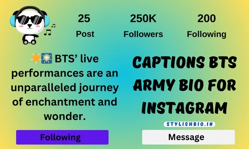 Captions Bts Army Bio For Instagram