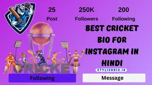 270+ Best Cricket bio for instagram In Hindi